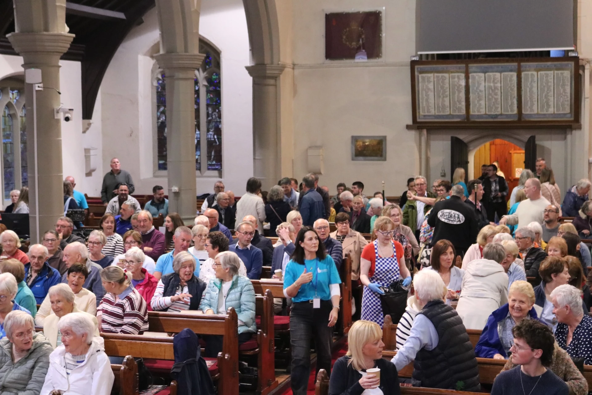 Gathering in Holy Trinity Banbridge