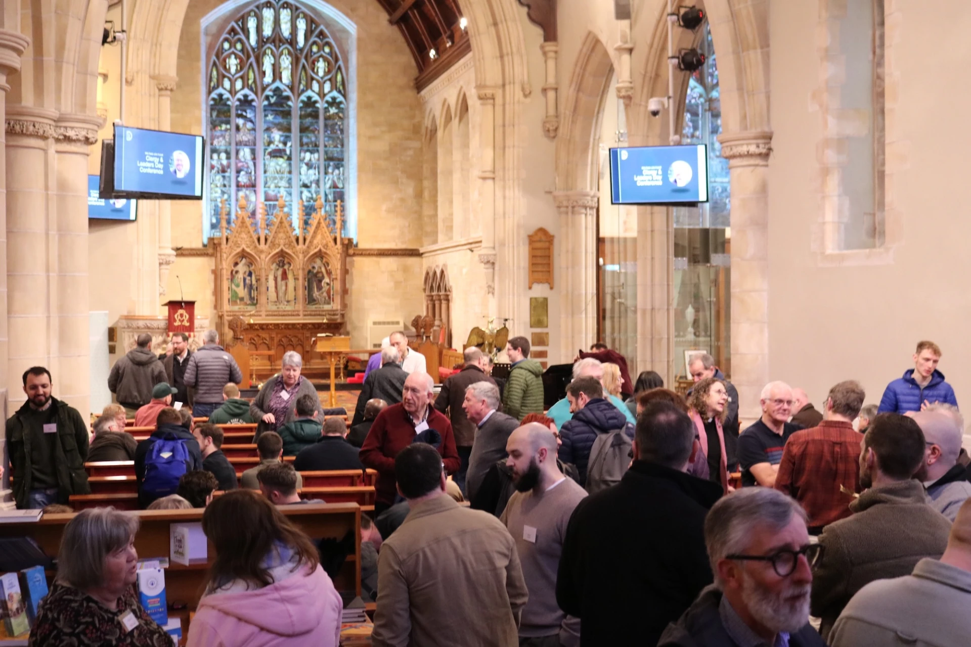 Gathering in Magheralin Parish Church