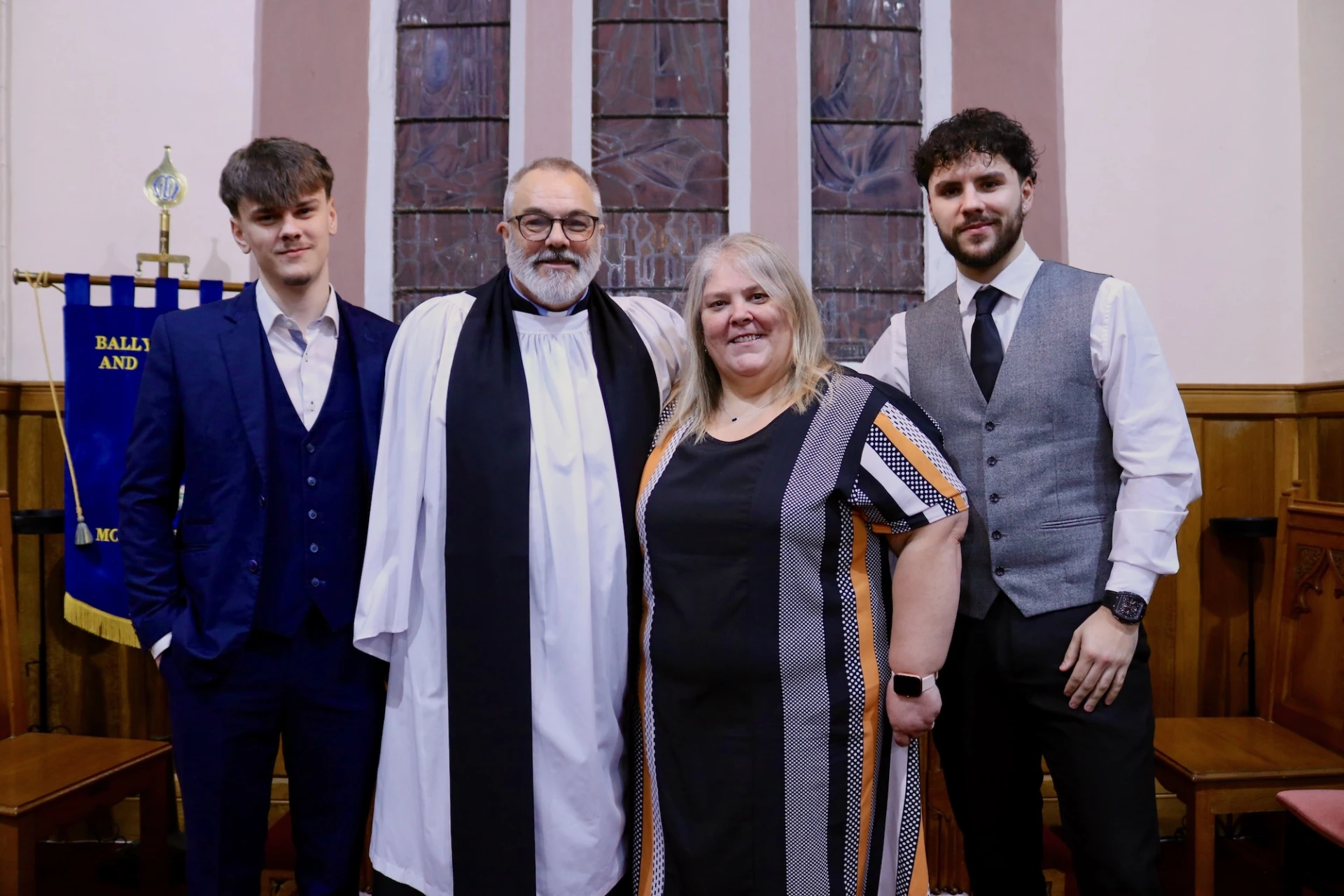 James, Stephen, Gemma and Matthew Doherty