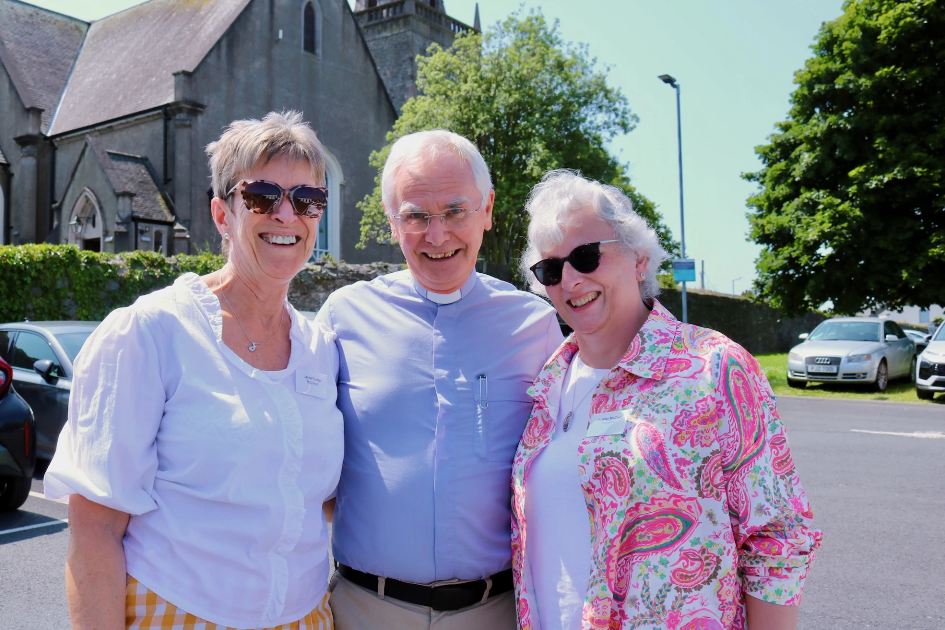 Jayne Forster, Canon Ronnie Nesbitt, Heather McCord