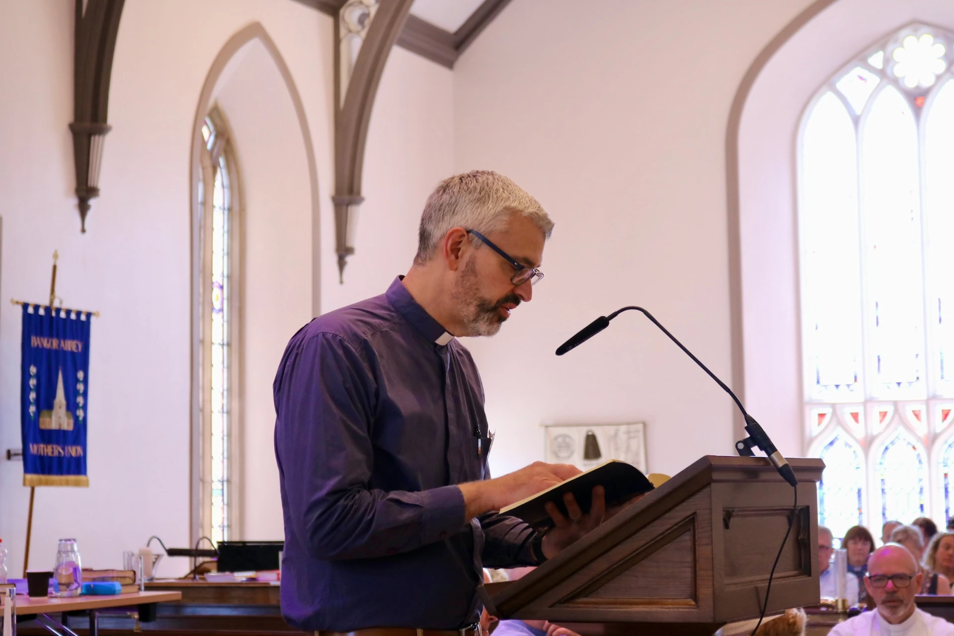 Archdeacon Jim gives the reading