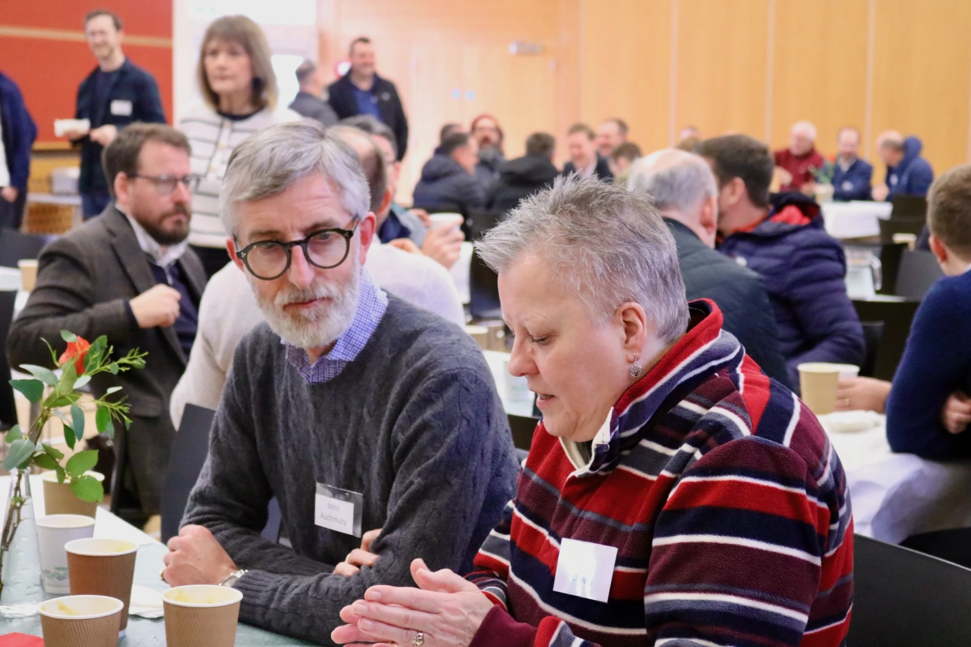 John Auchmuty and Gill Withers