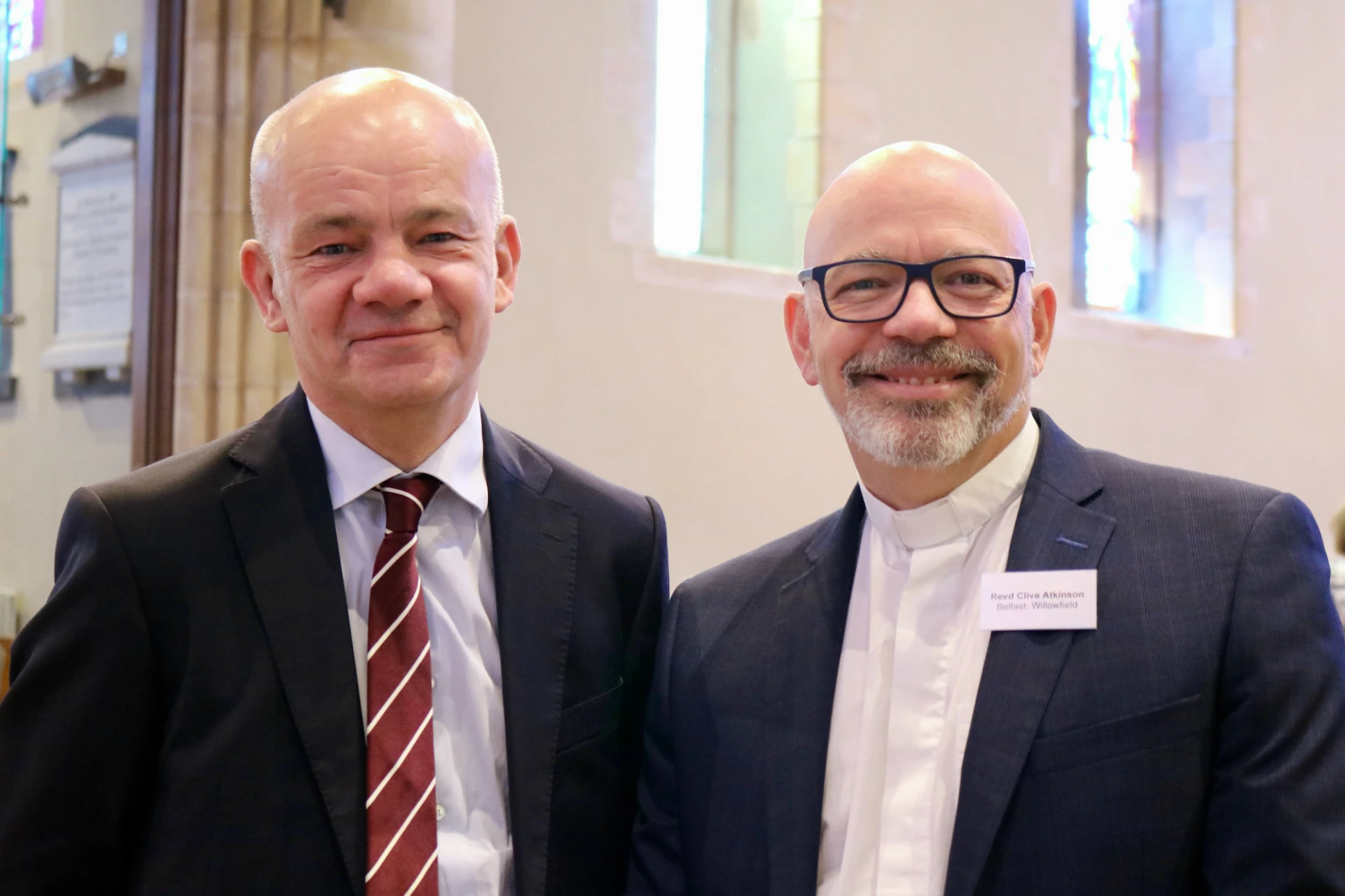 Assessor, Jonny Dunlop and Clive Atkinson (Down Hon Sec)