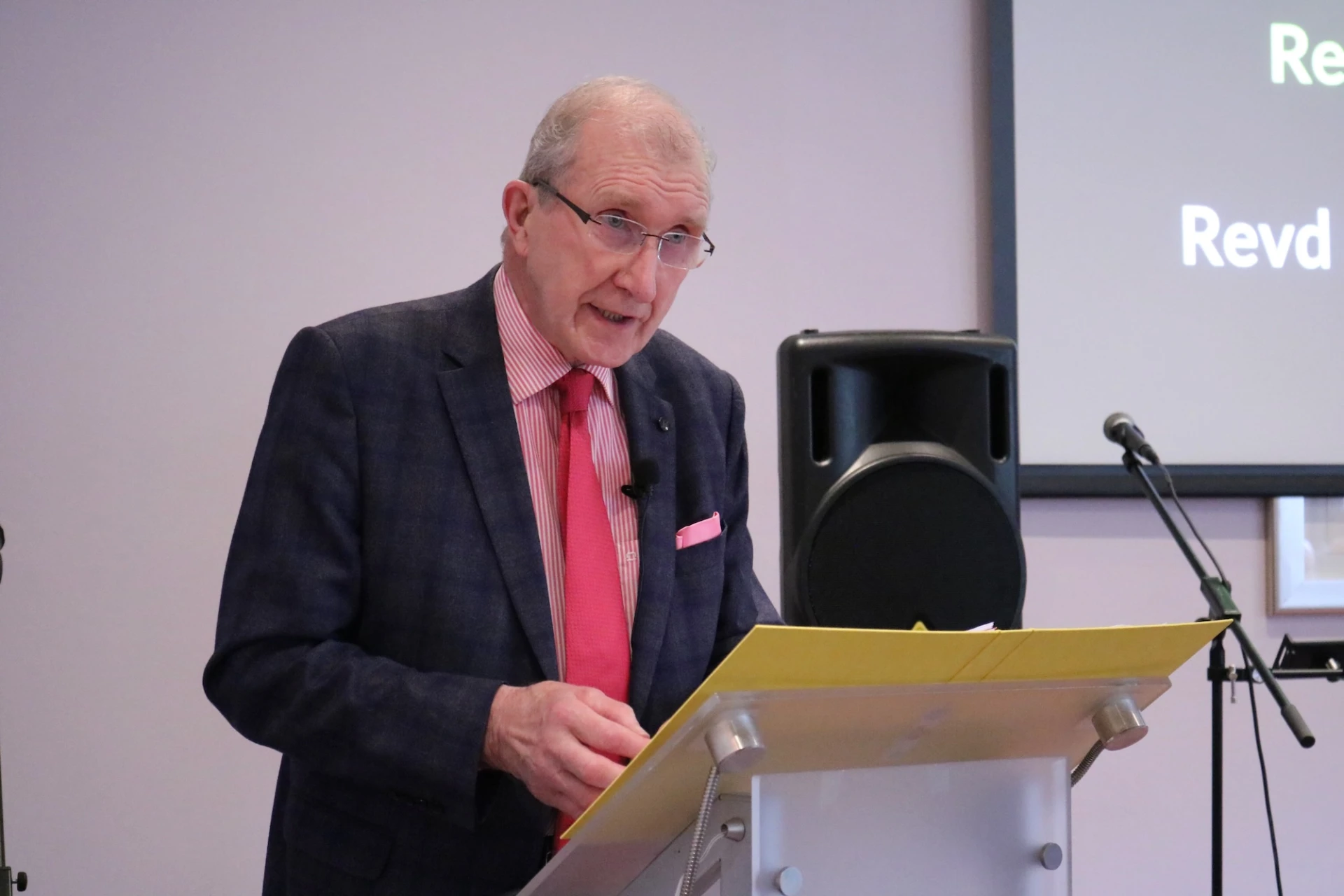 Keynote speaker, Canon Alistair Graham