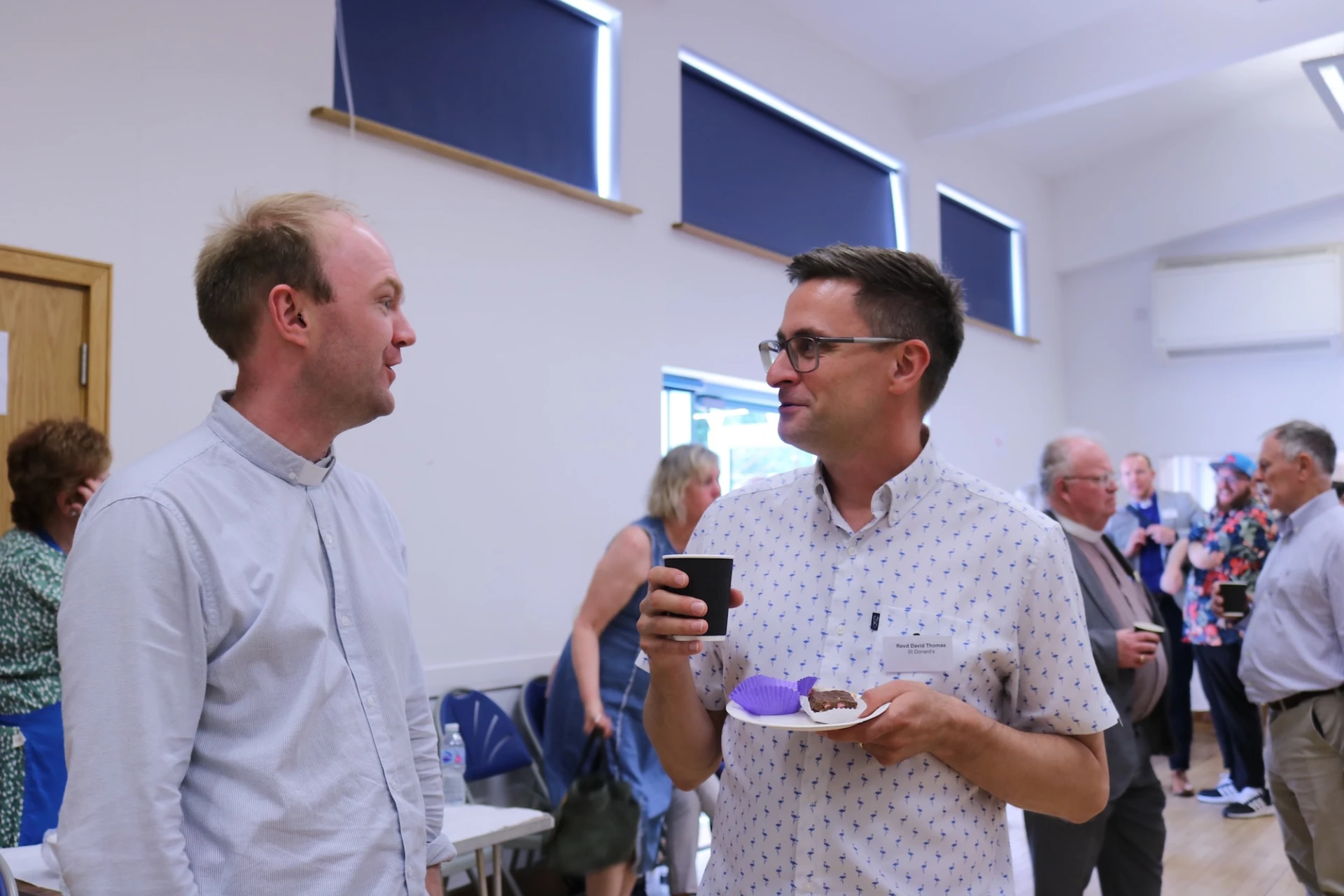 Revd Lee Boal, Revd Dave Thomas