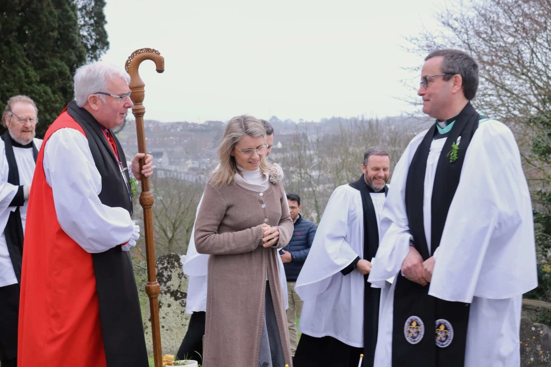 Bishop, Päivi and the Dean