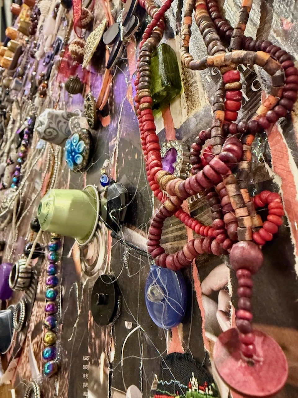 Made from discarded, broken and unwanted materials