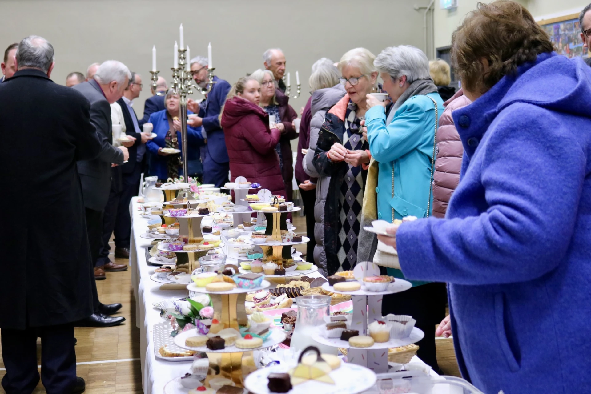 Enjoying a lovely supper
