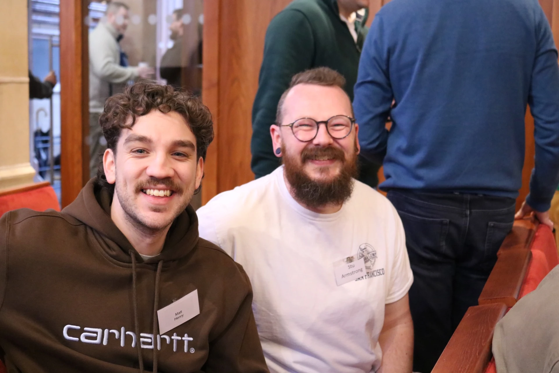 Matt Henry and Stu Armstrong