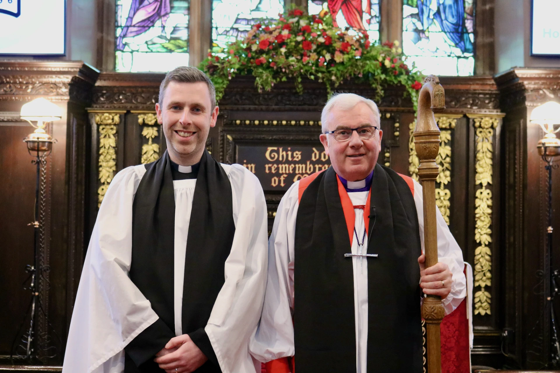 Matthew Gaw and Bishop David