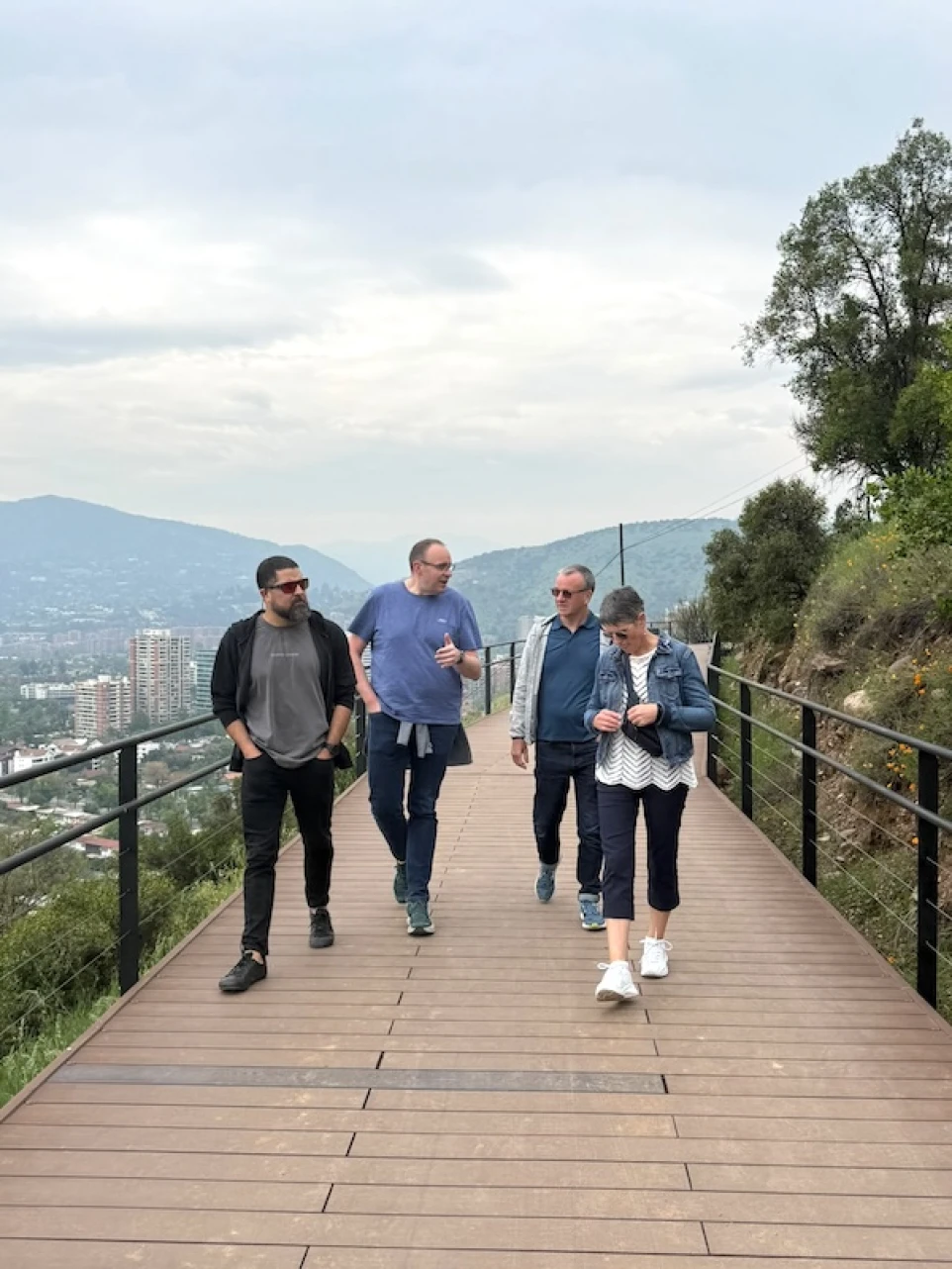 Max, Mark, George and Eunice