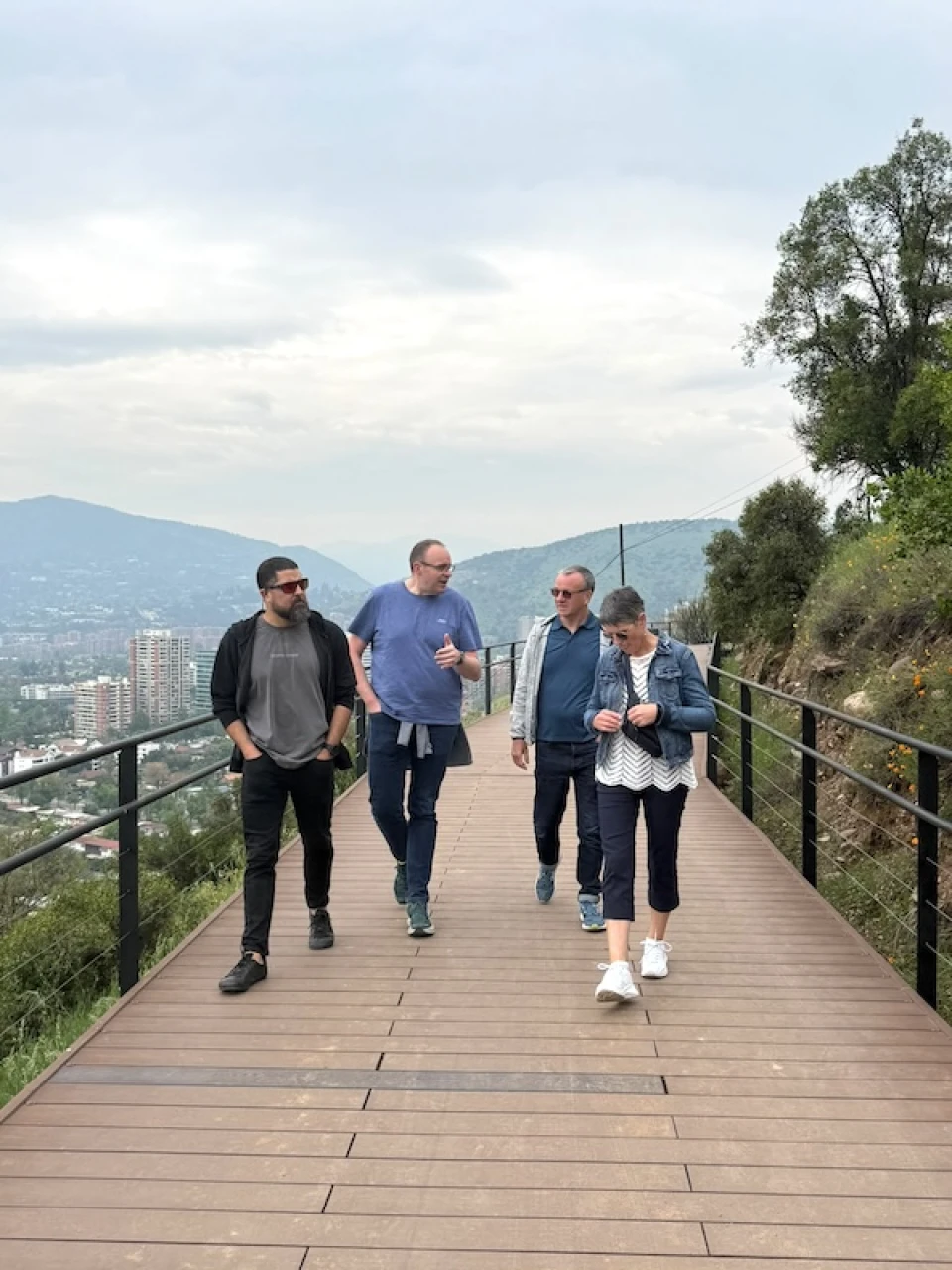 Max, Mark, George and Eunice