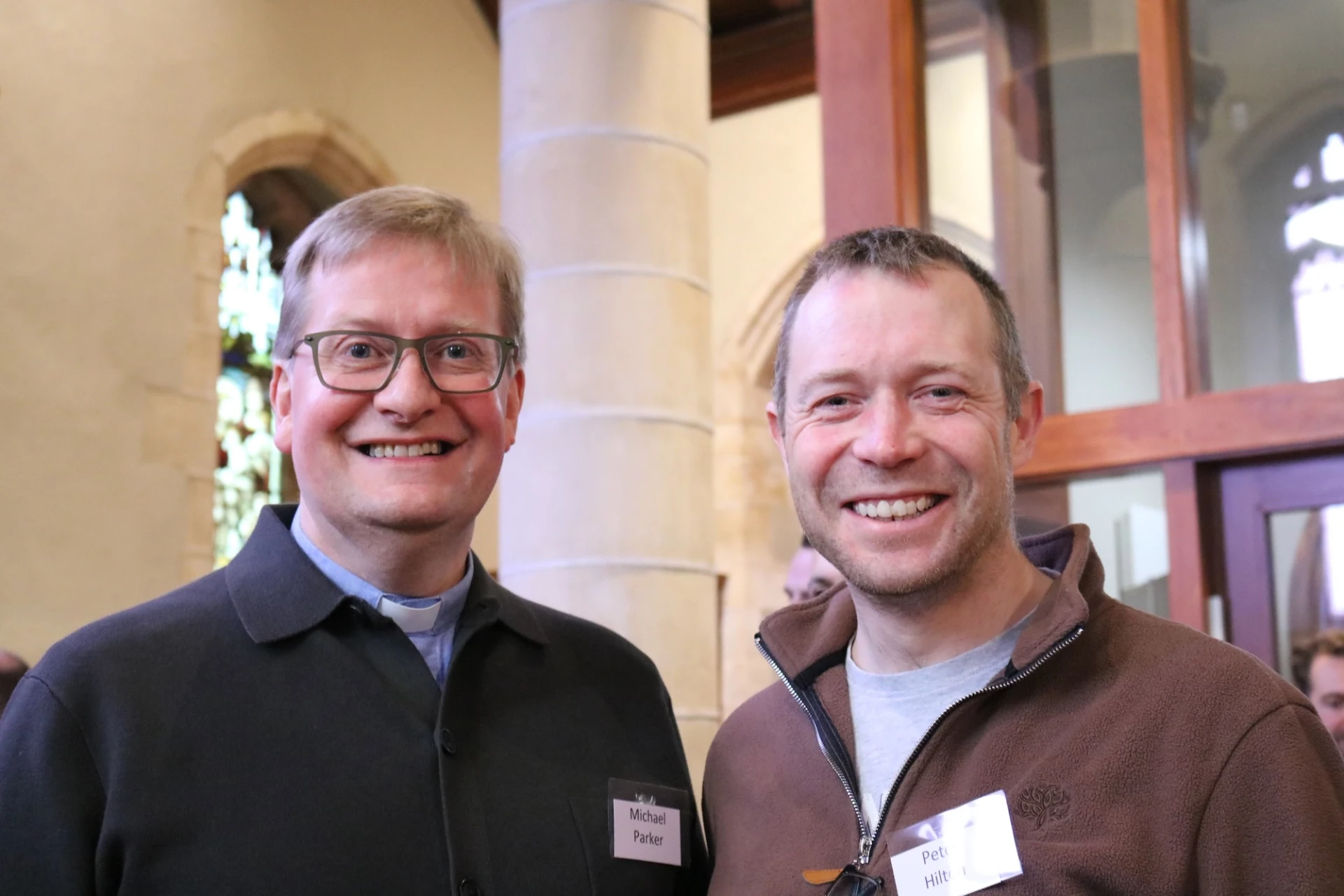 Michael Parker and Peter Hilton