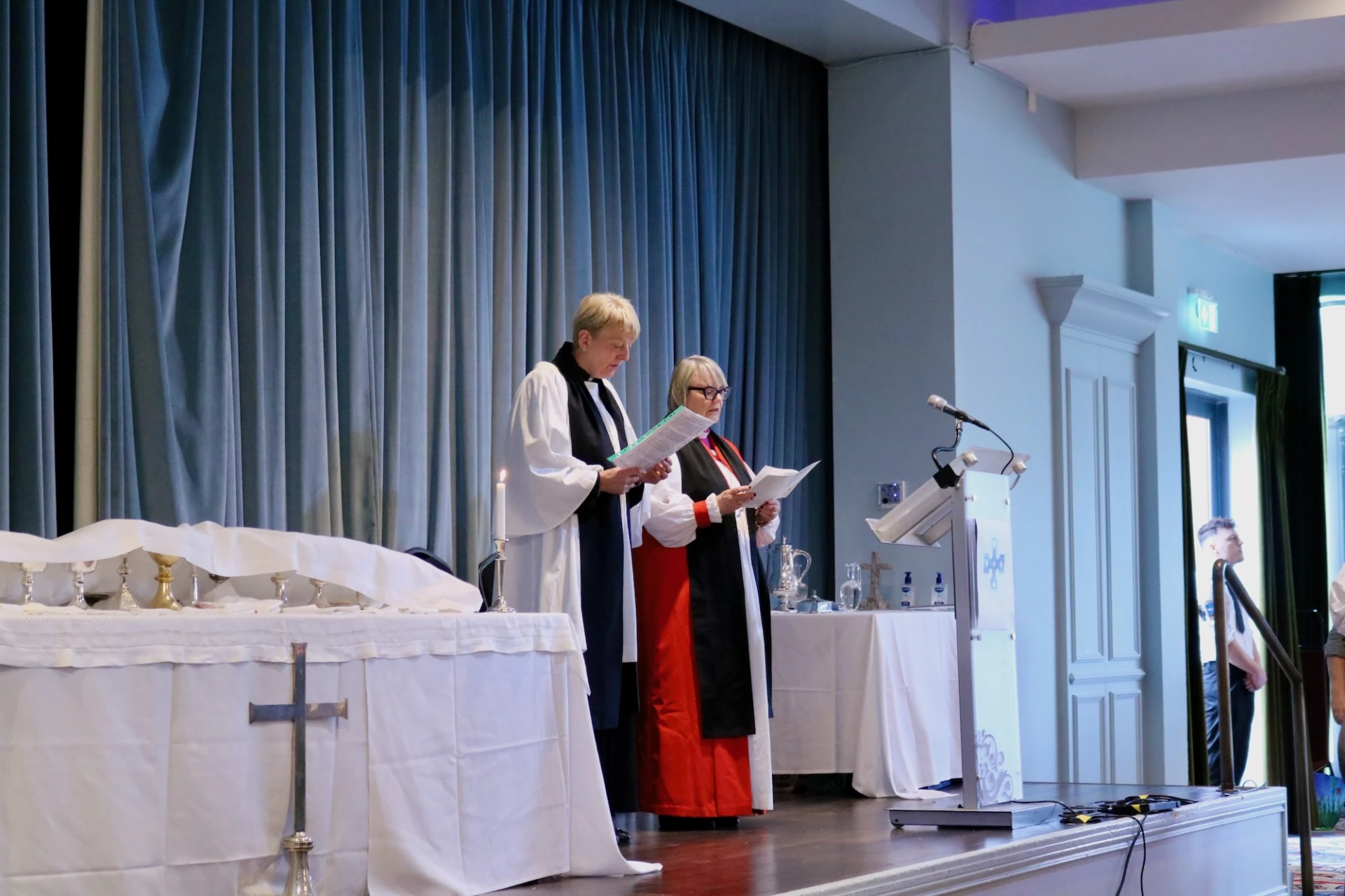 Canon Myrtle and Bishop Pat