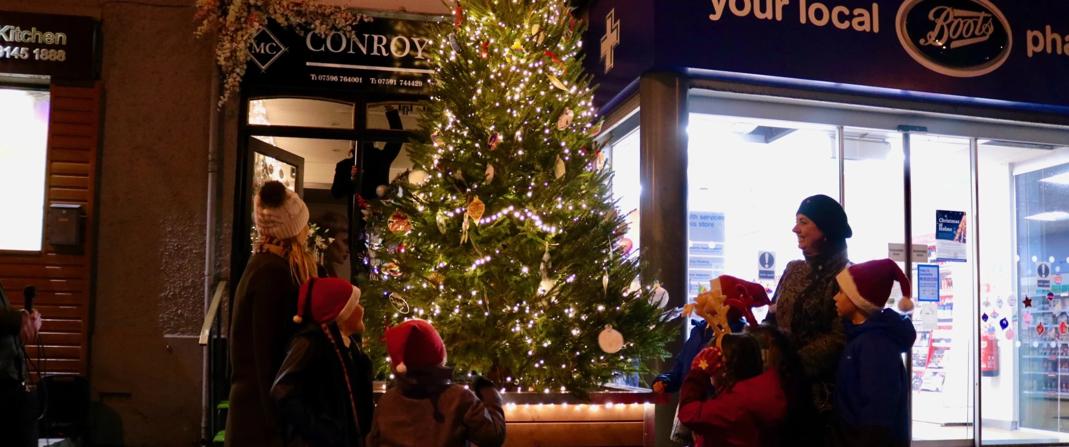 Ballyholme Village gets its Christmas wish