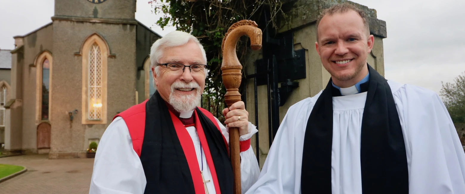 Revd Sam Johnston introduced as Minister–in–Charge in Comber