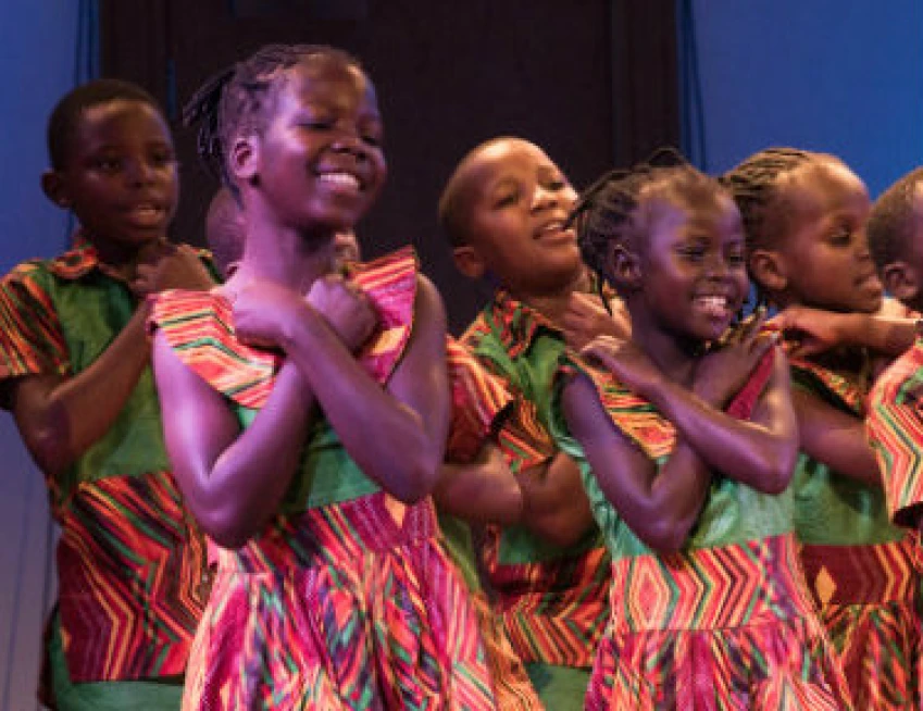 Abaana New Life Choir perform at St John’s Parish, Moira