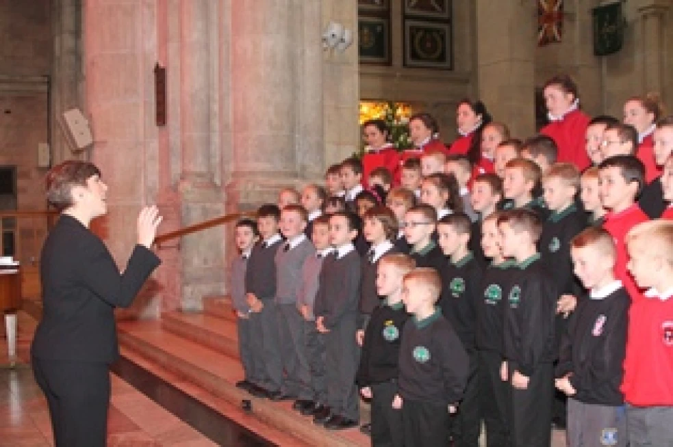 Belfast Cathedral Choir School pupils in June concert