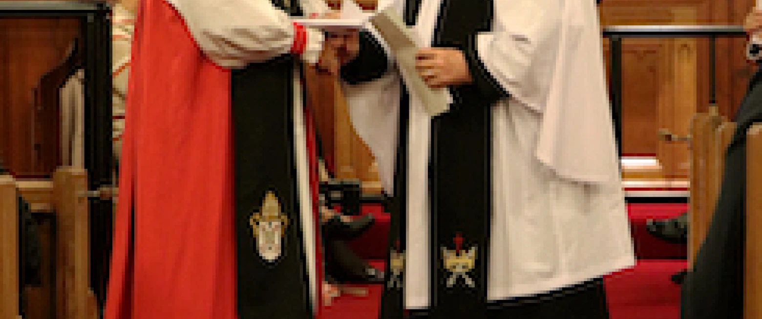 Revd Capt Colin Taylor instituted in Dromara