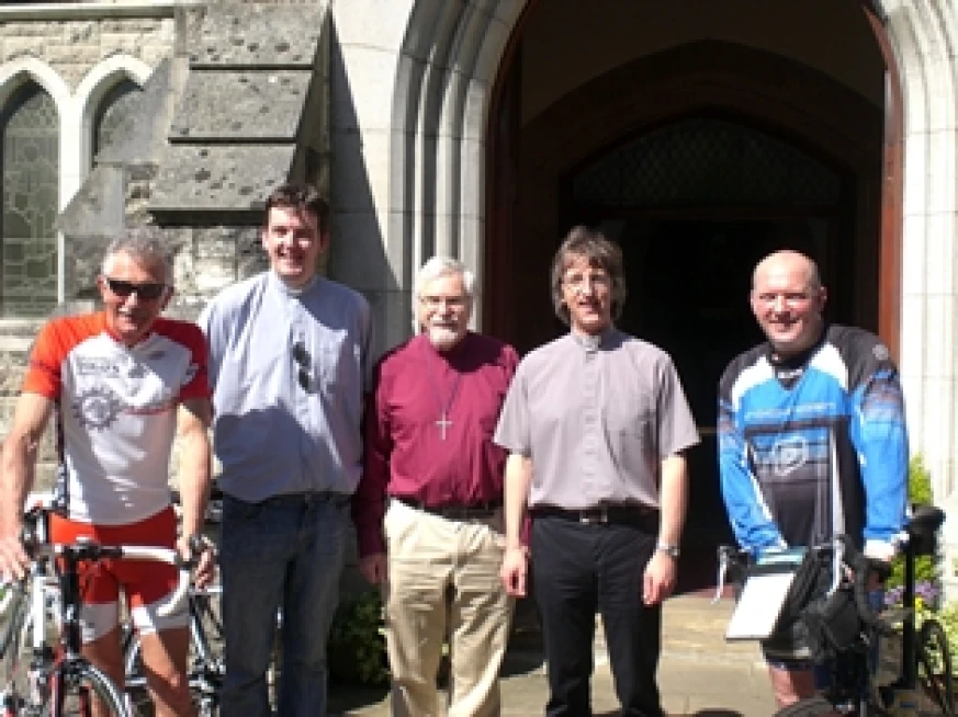 Grand Cathedral Cycle Tour rides out for Zambia