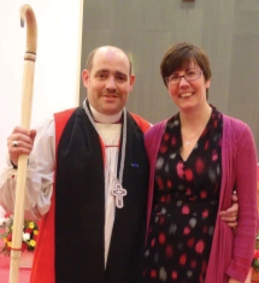 Pray for Bishop Darren and Karen, just left for the Arctic