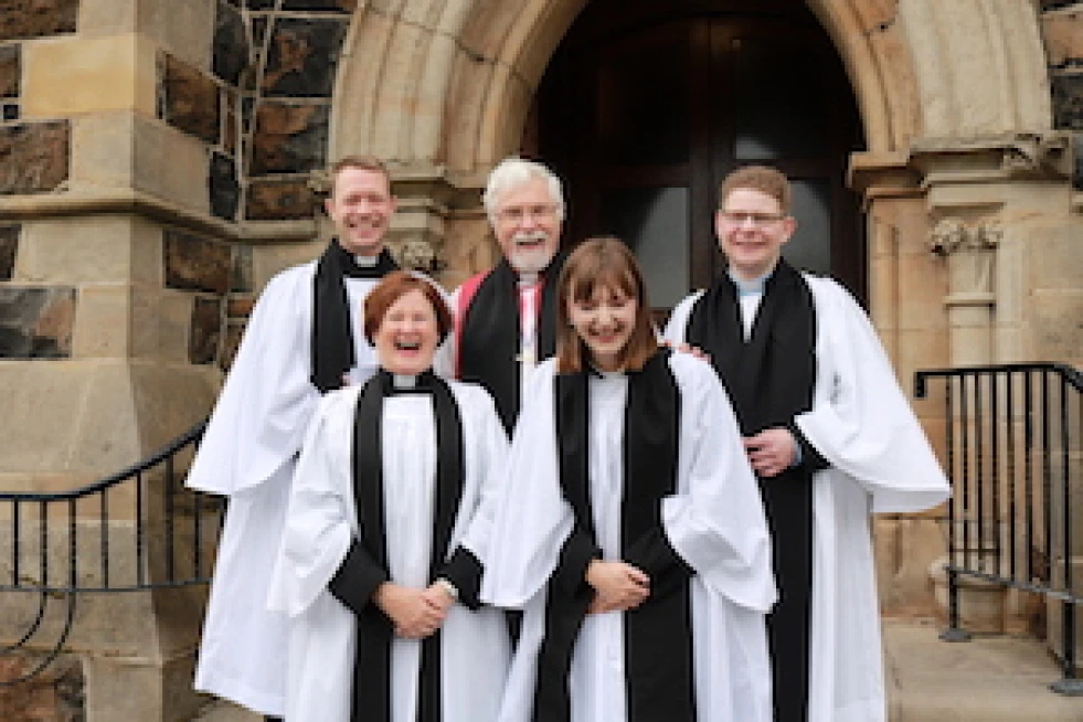 Congratulations to our four new deacons