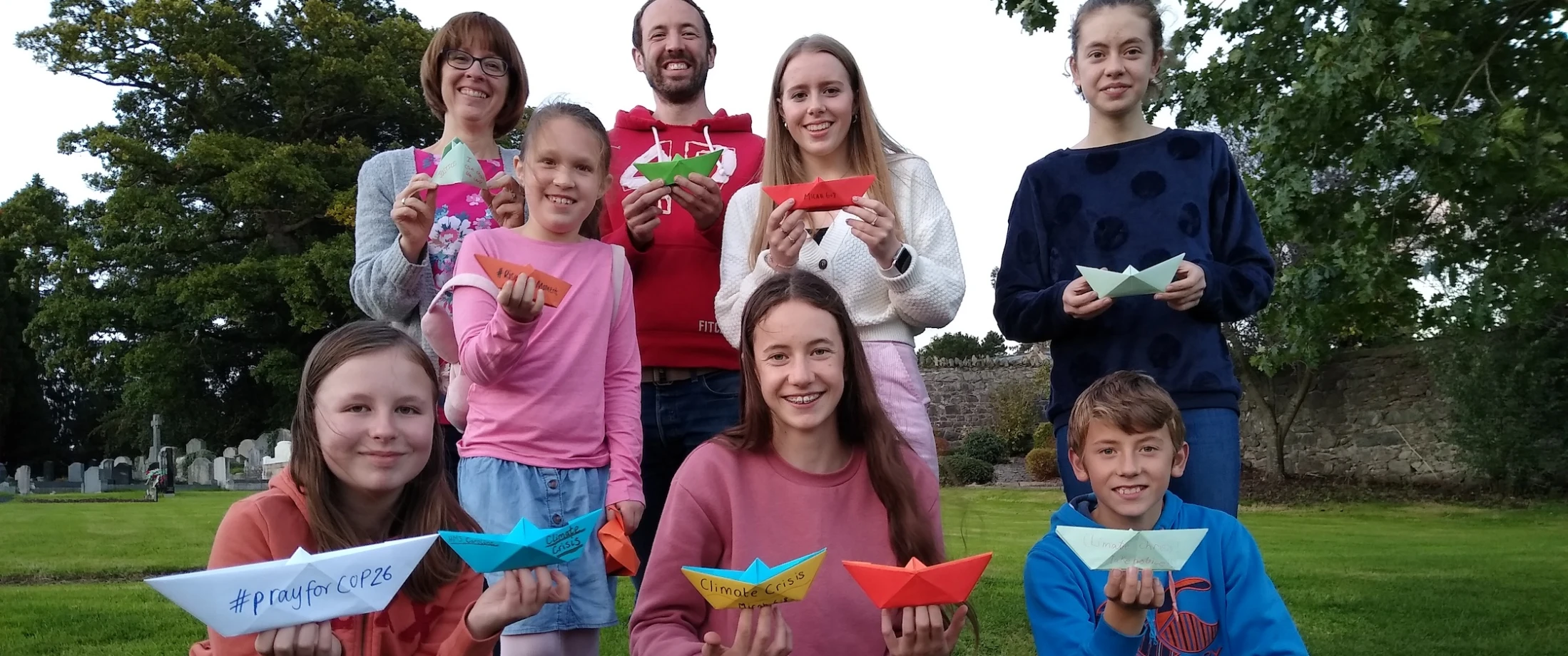 Drumbeg youngsters call for climate justice ahead of COP26