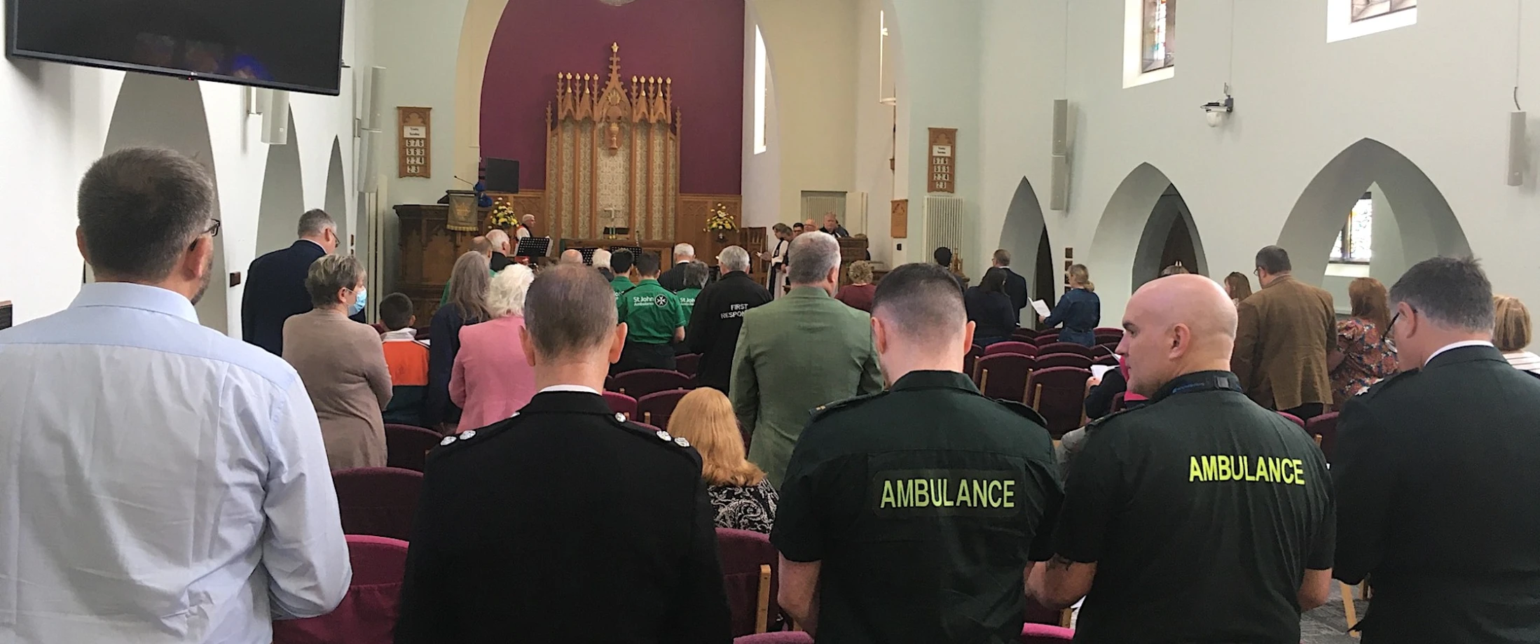 Orangefield Parish celebrates the Emergency Services