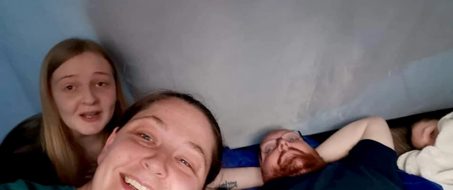 When you can’t camp out, camp in!