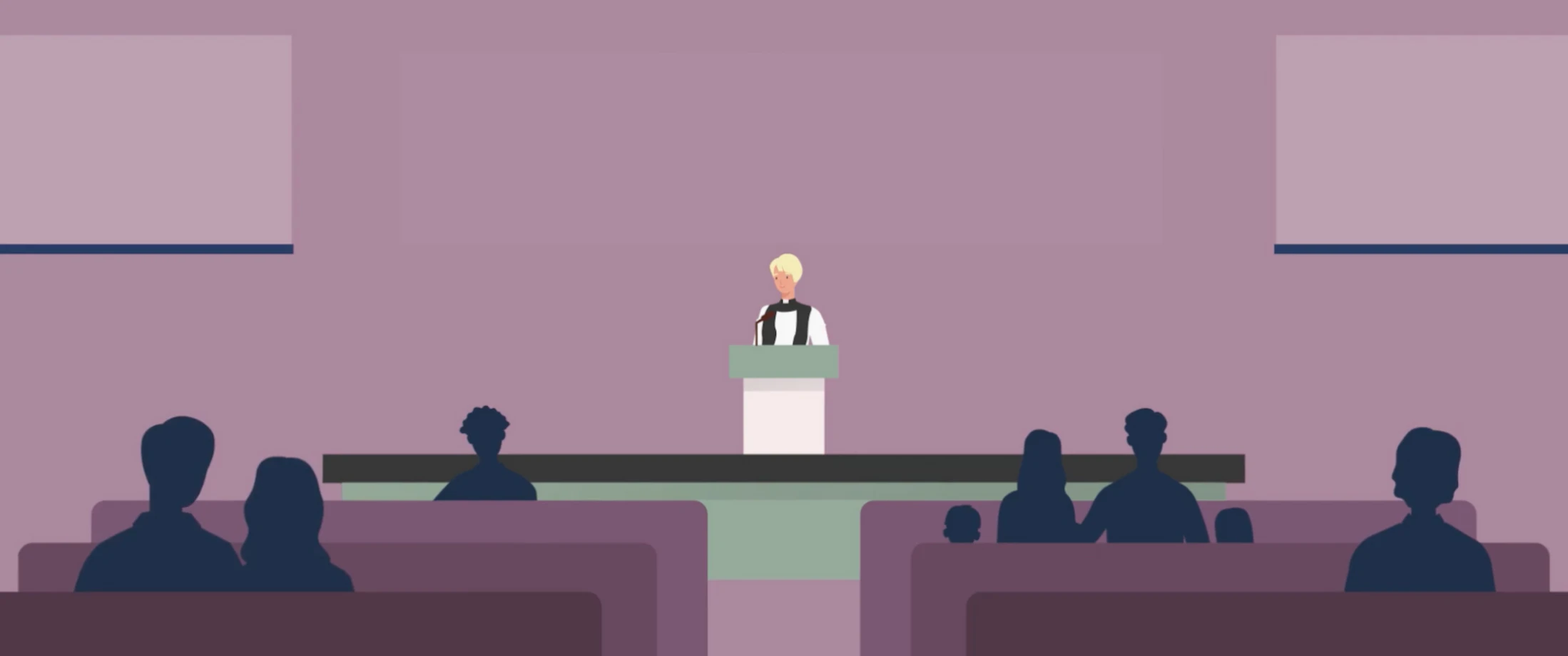 Parish worship in–person and online