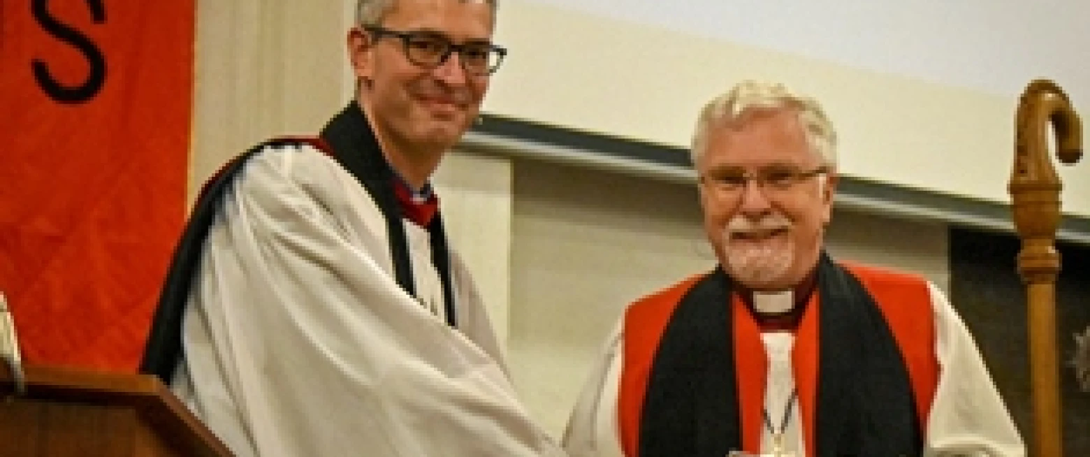 Ballybeen Parish welcomes Revd Jim Cheshire as rector