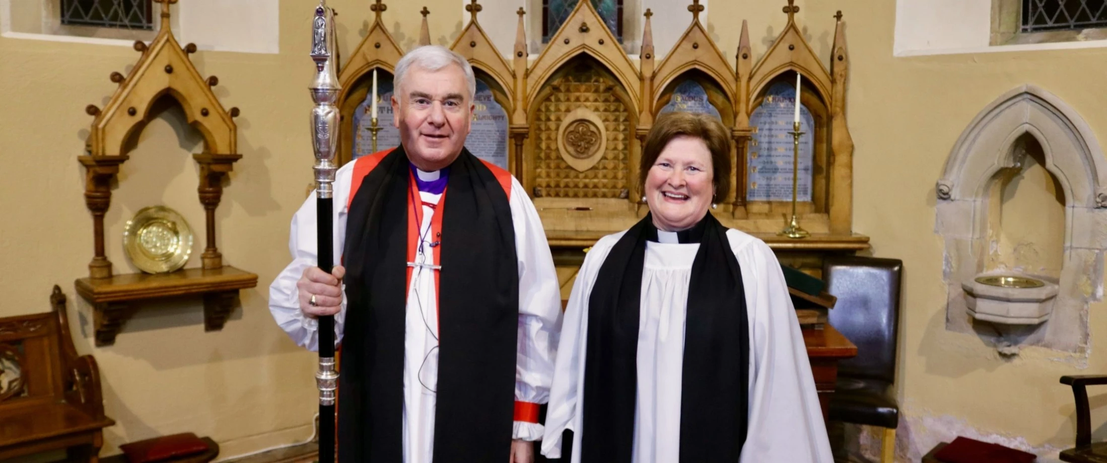 Revd Karen Salmon introduced in Magherally and Annaclone