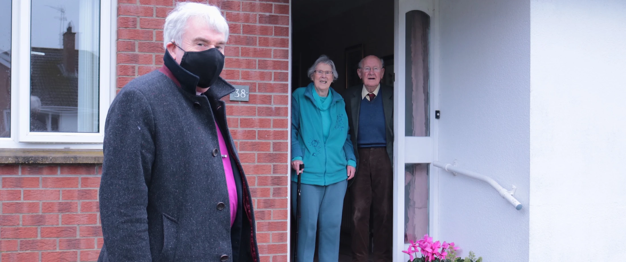 Bishop David visits the retired clergy