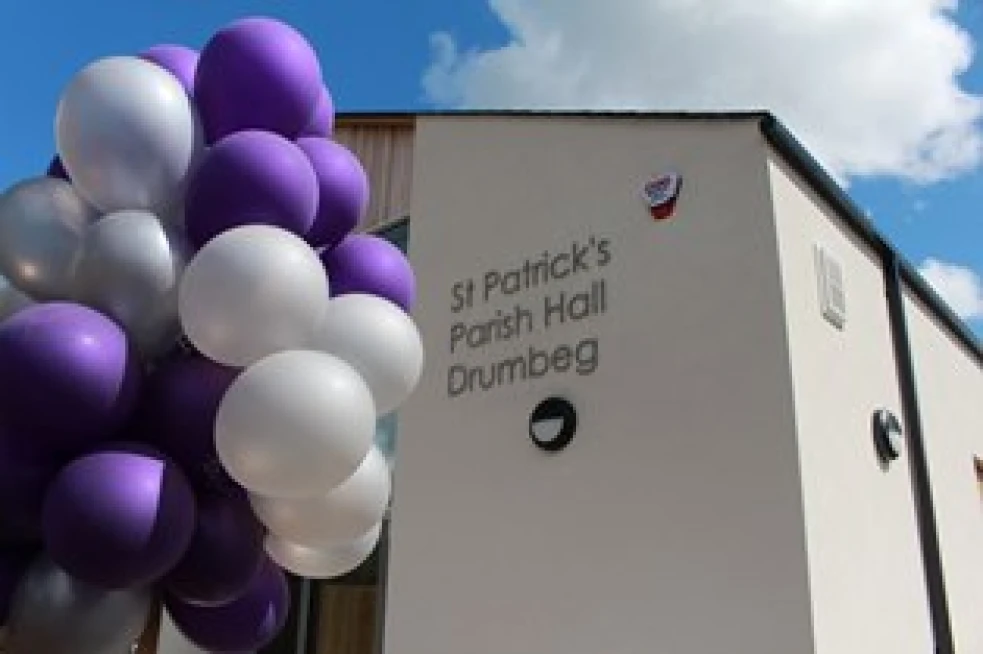 St Patrick’s Parish Hall, Drumbeg is officially opened