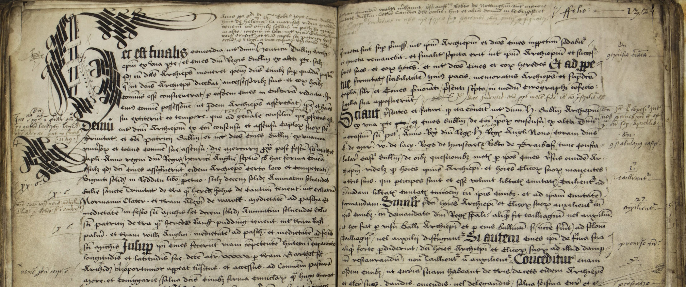 Manuscript offers glimpse of pre–Reformation world