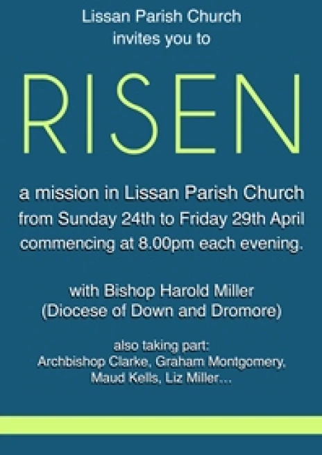 Pray for Bishop Harold as he leads a mission near Cookstown