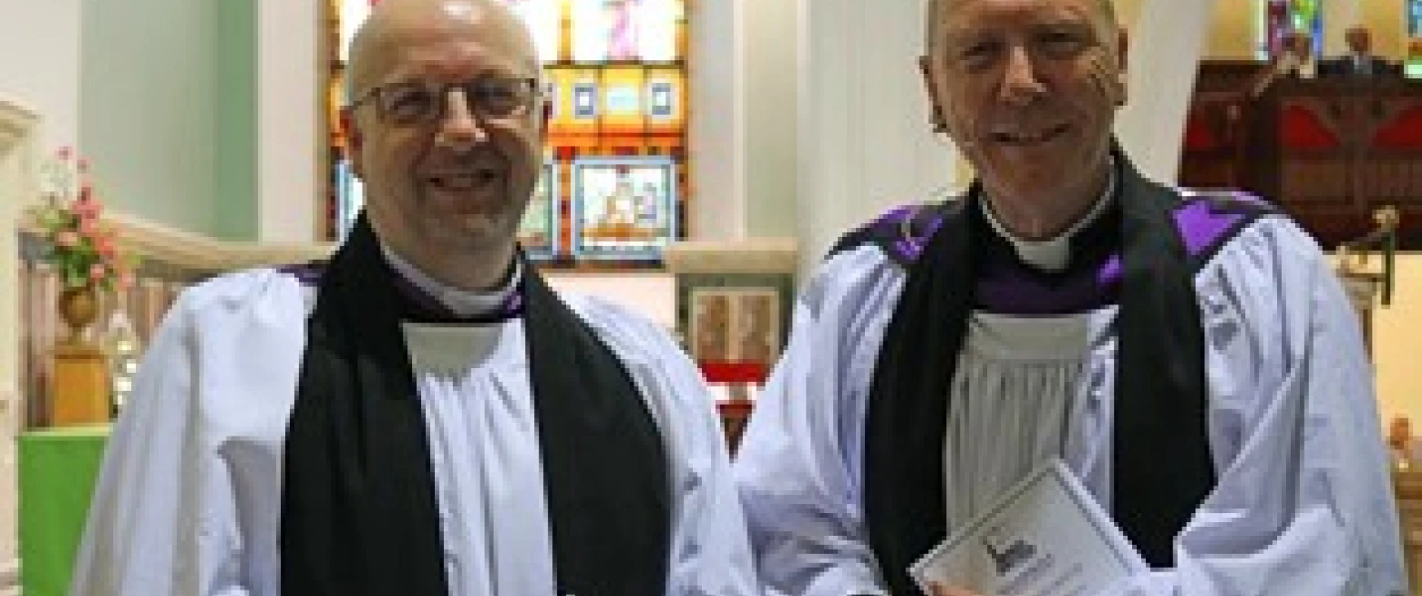 Revd Mark Harvey becomes rector of Shankill Parish, Lurgan