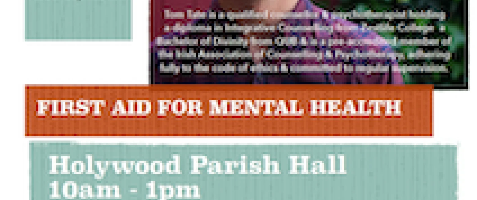 Training event will offer ‘First Aid for Mental Health’