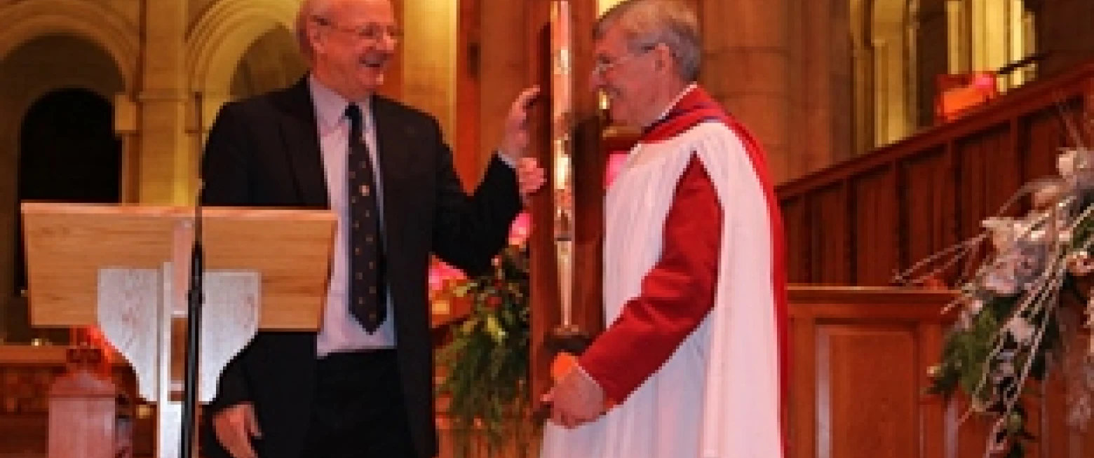 Belfast Cathedral says farewell to organist Ian Barber