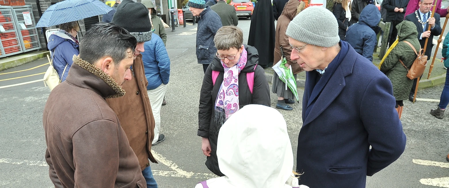 Prayer at the centre on St Patrick’s Day
