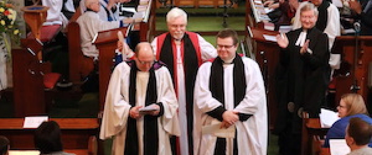 Two team Vicars instituted for mission in Lecale