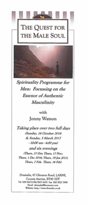 New spirituality programme for men