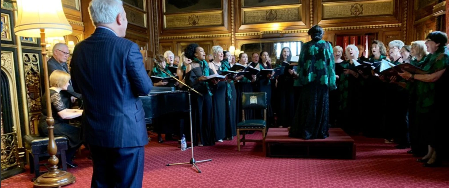 Kerygma Choir sing in The Houses of Parliament