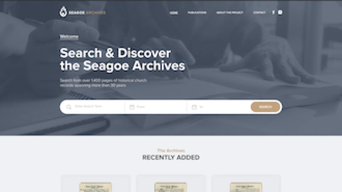 Launch of Seagoe Digital Archive