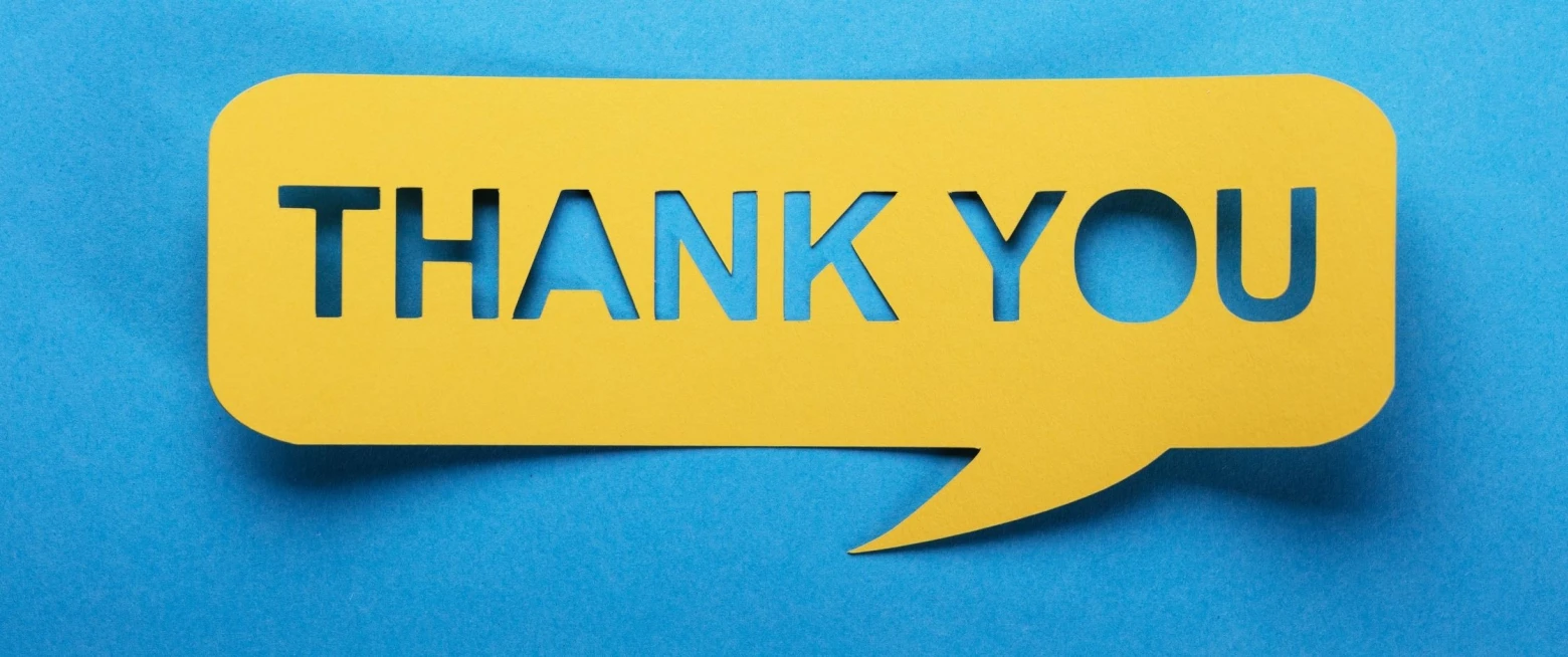 Thank you for your generosity!
