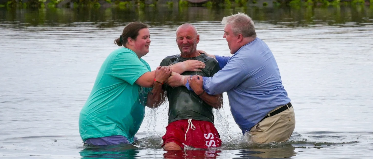 Adult baptisms celebrated in Millisle