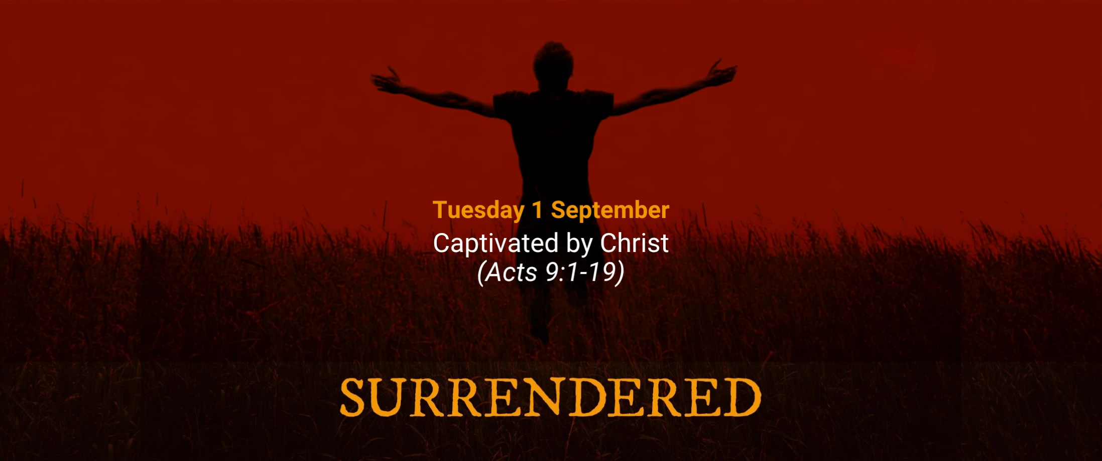 Bible Week 26 begins tonight