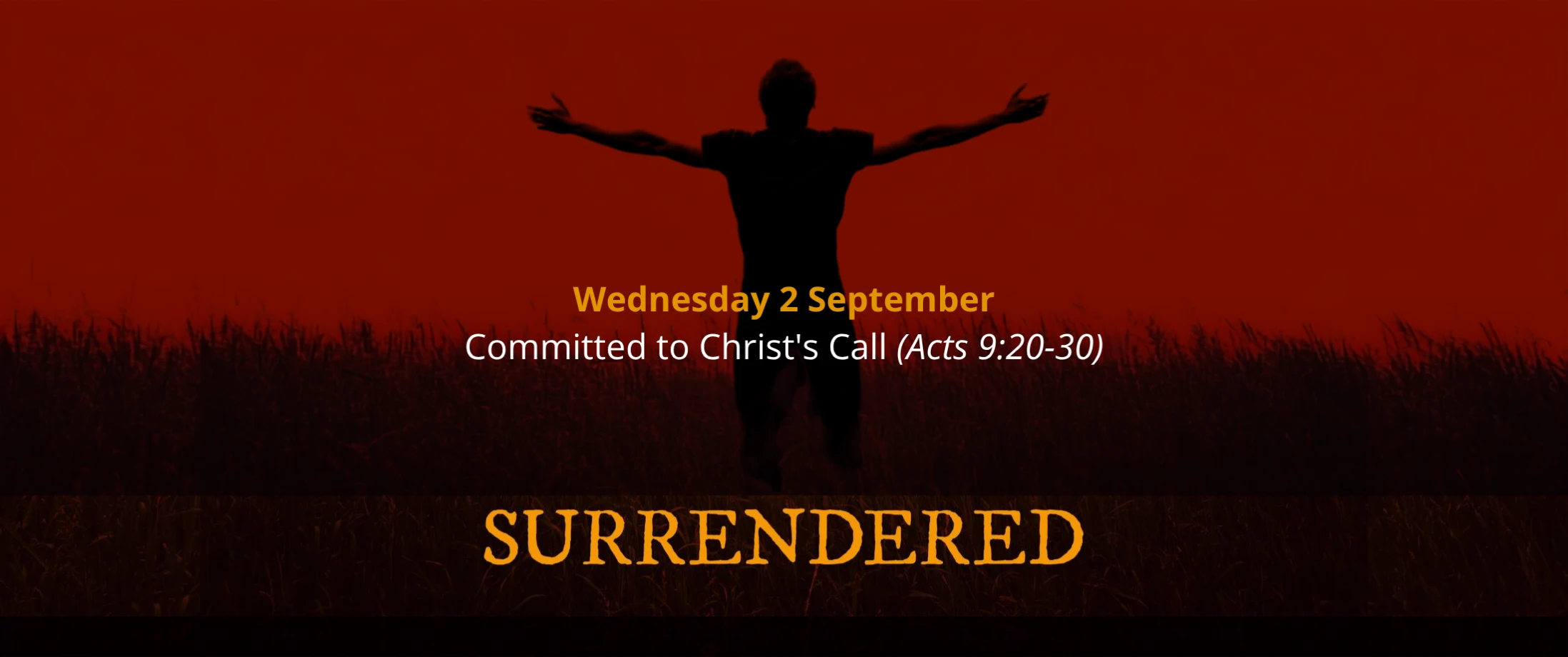 Tonight at Bible Week 26