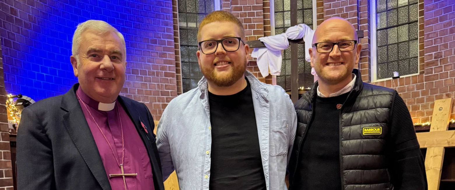 Andrew McCaw is commissioned for Pioneer Ministry