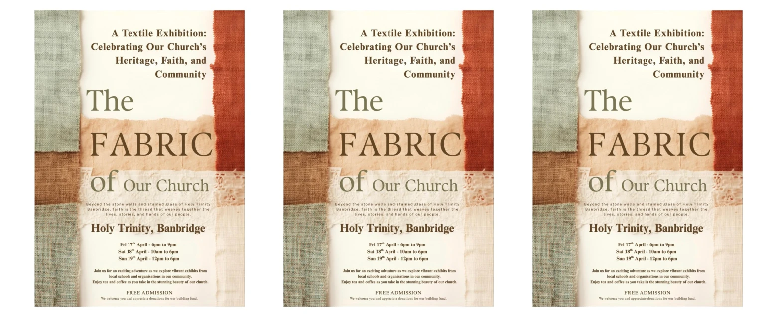 Textile exhibition will celebrate Holy Trinity Banbridge